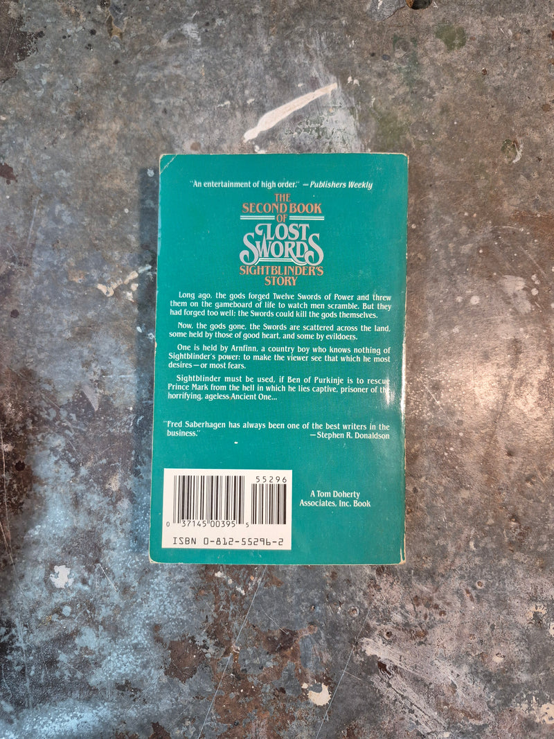 The Second Book Of Lost Swords: Sightbinder's Story - Fred Saberhagen