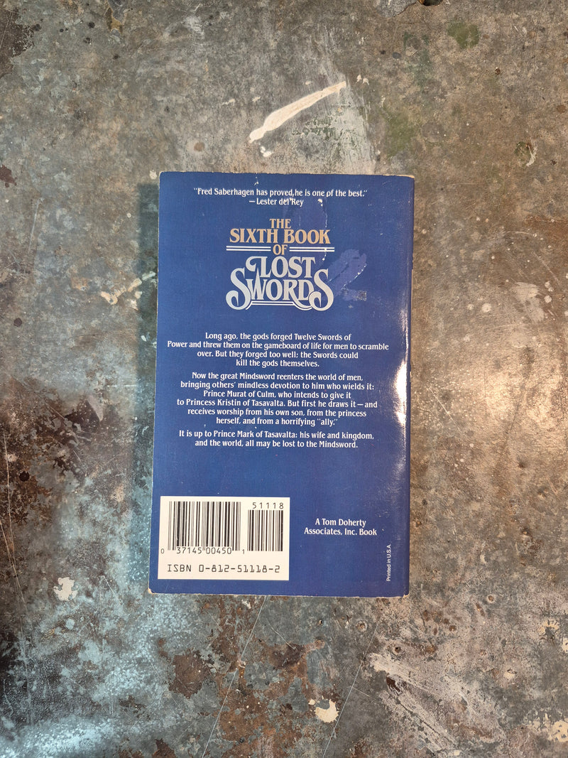 The Sixth Book Of Lost Swords: Mindsword's Story - Fred Saberhagen
