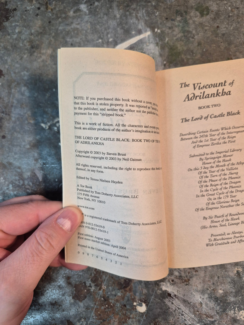 The Lord Of Castle Black - Steven Brust