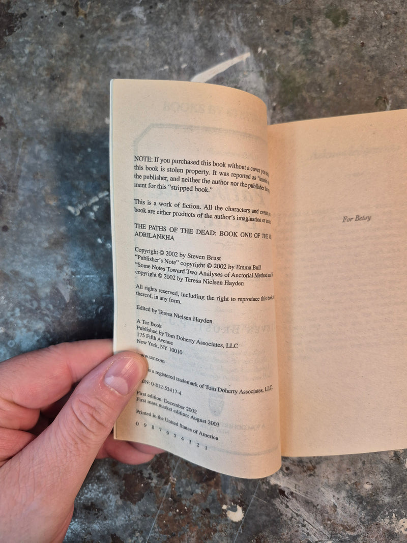 The Paths Of The Dead - Steven Brust