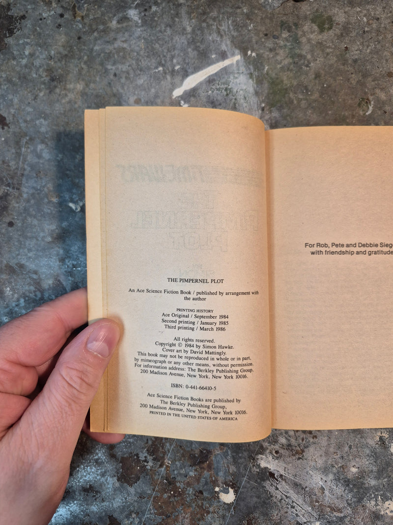 Timewars 3: The Pimpernel Plot - Simon Hawke