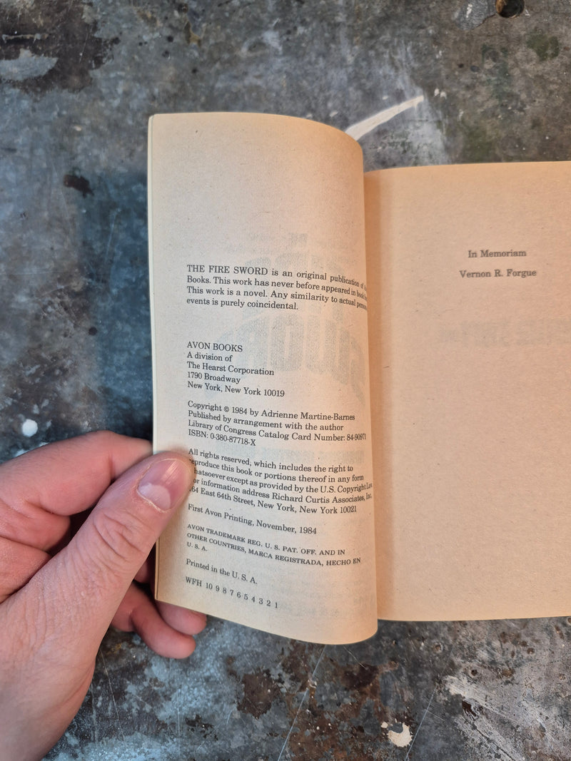 The Fire Sword - Adrienne Martine-Barnes