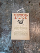 The Eternal Savage - Edgar Rice Burroughs