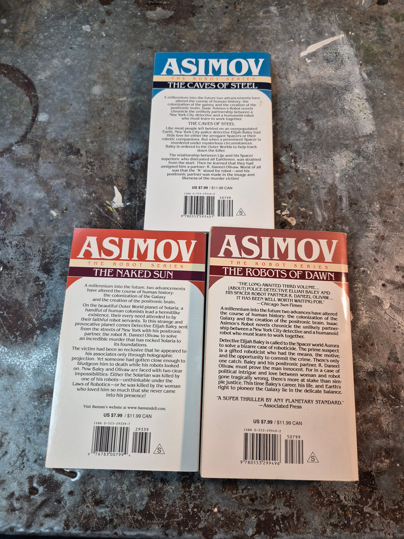 The Robot Series (3 of 4 books) - Isaac Asimov