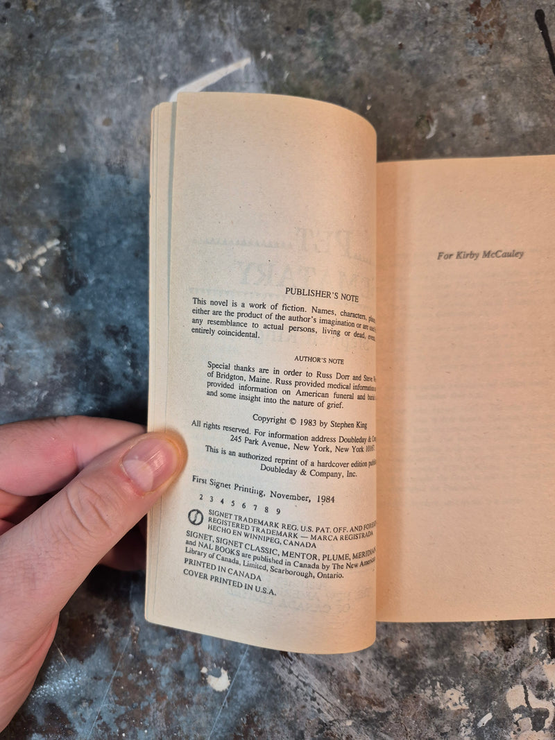 Pet Sematary - Stephen King
