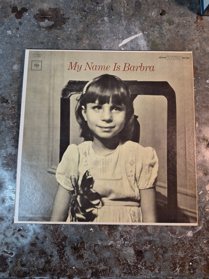 My Name Is Barbra - Barbra Streisand LP 1965 VG+/VG+