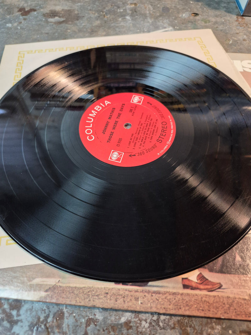 Those Were The Days - Johnny Mathis LP 1968 VG/VG