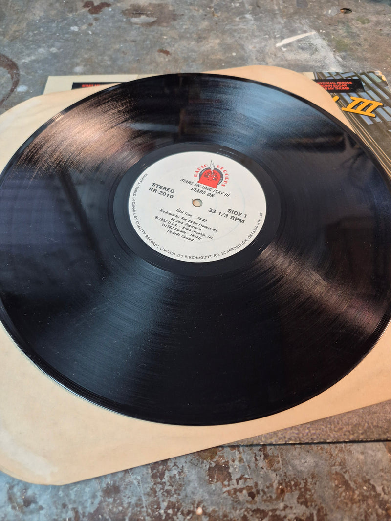 Stars On Long Play III LP 1982 G+/VG+