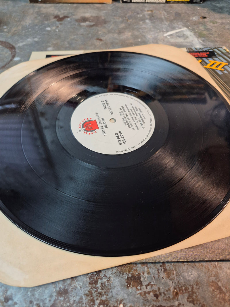 Stars On Long Play III LP 1982 G+/VG+