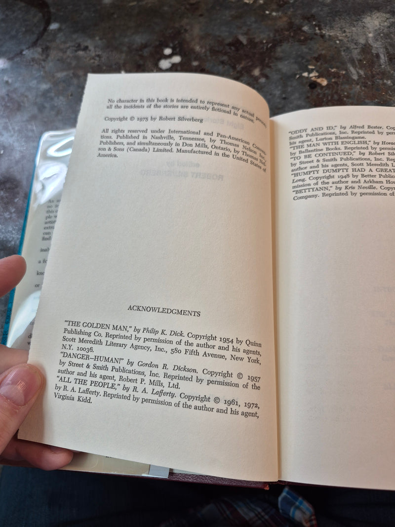 Strange Gifts - Robert Silverberg (editor)