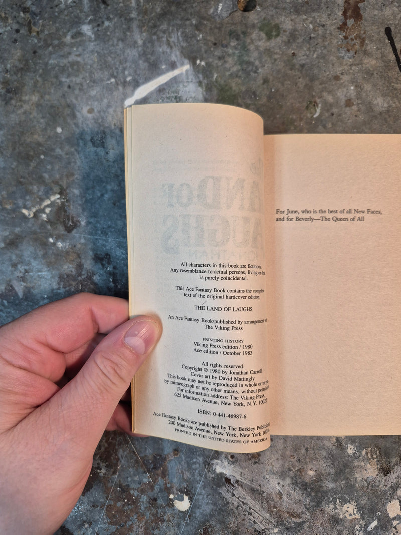 The Land Of Laughs - Jonathan Carroll