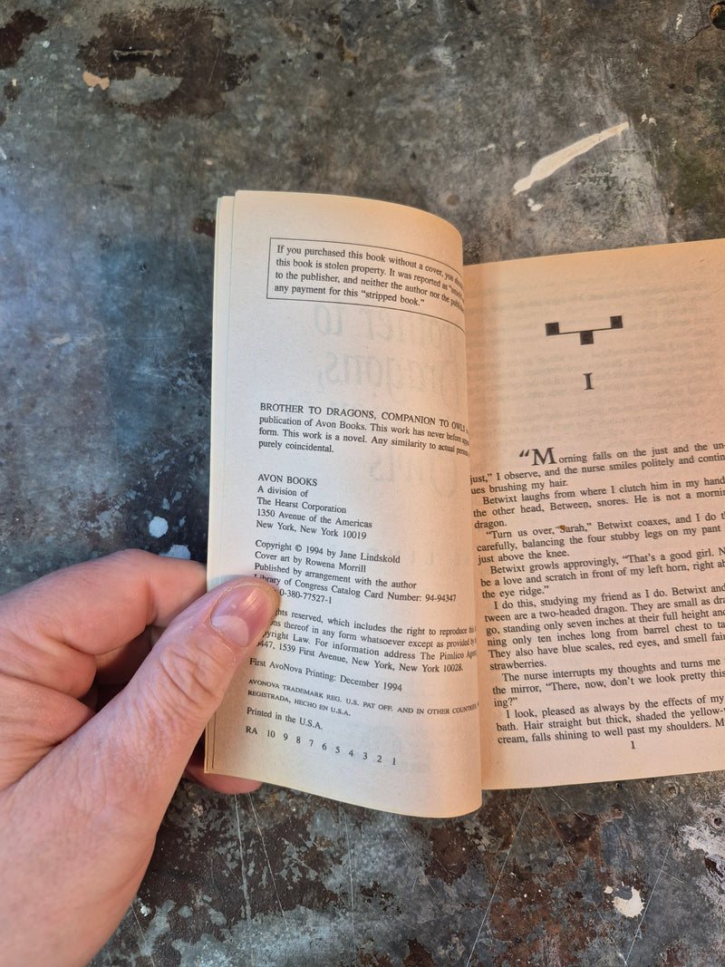 Brother To Dragons, Companion To Owls - Jane Lindskold