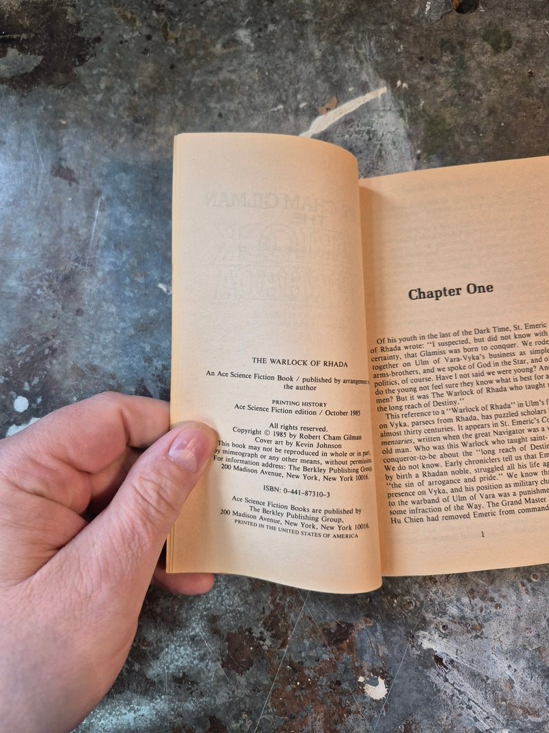 The Warlock Of Rhada - Robert Cham Gilman