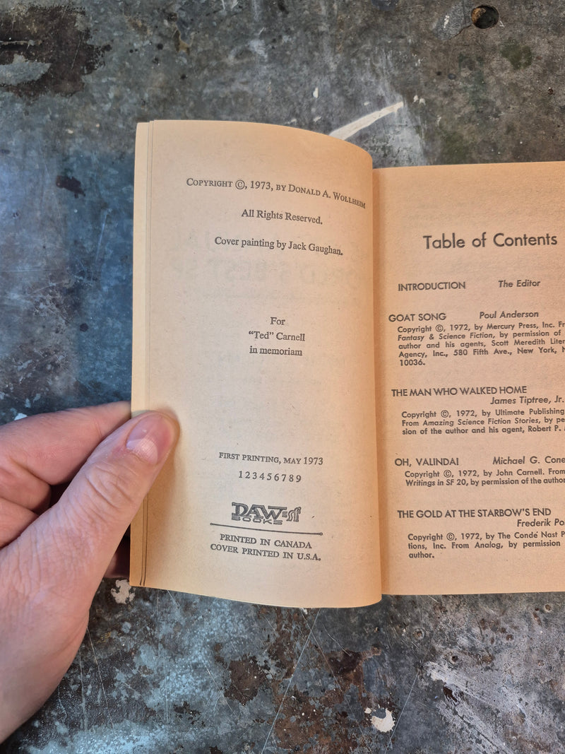 The 1973 Annual World's Best SF - Donald A. Wollheim (editor)