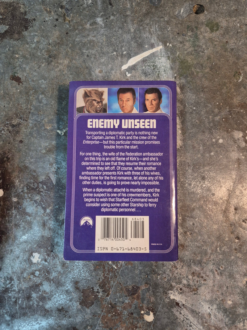 Star Trek 51: Enemy Unseen - V. E. Mitchell
