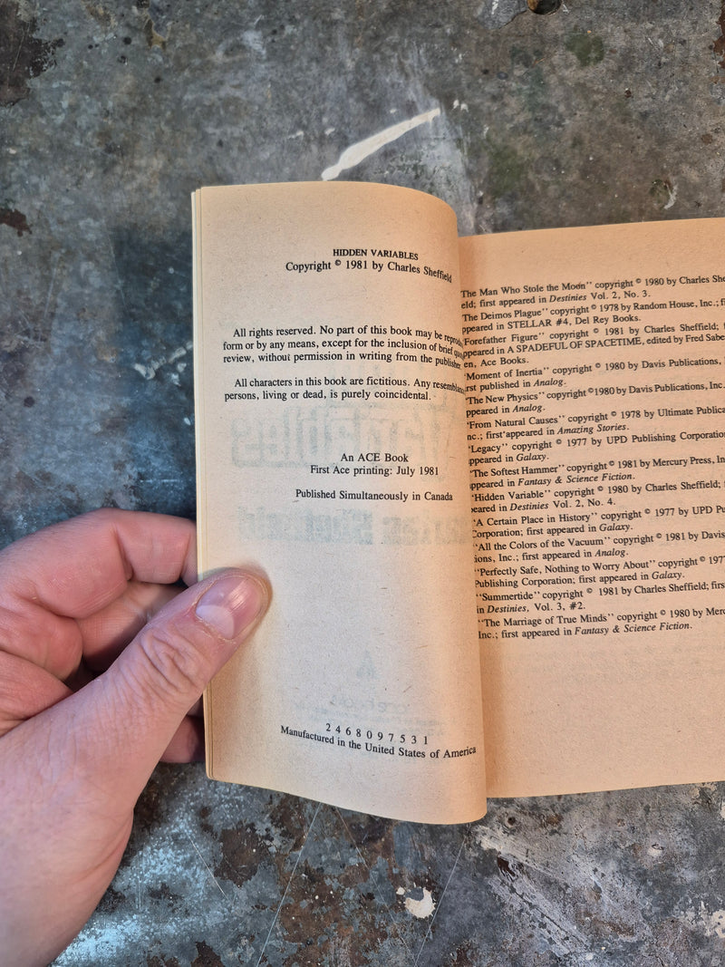 Hidden Variables - Charles Sheffield