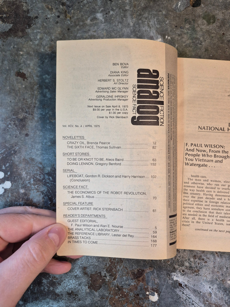 Analog - April 1975