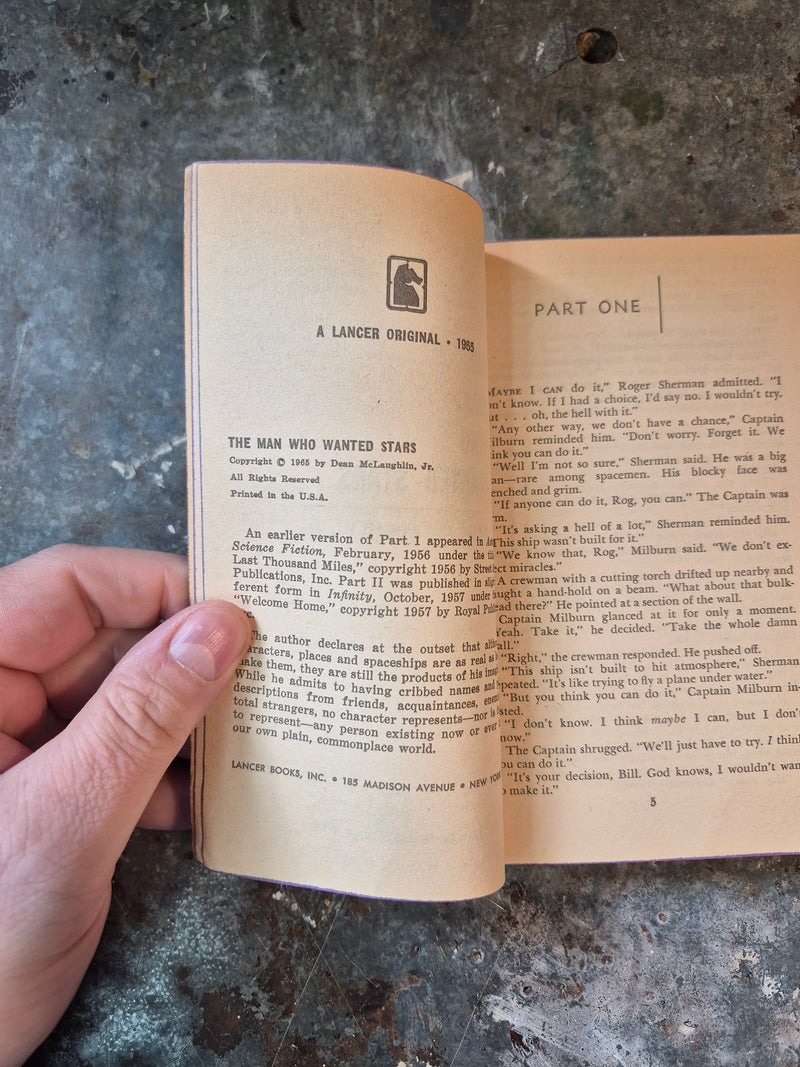 The Man Who Wanted Stars - Dean McLaughlin