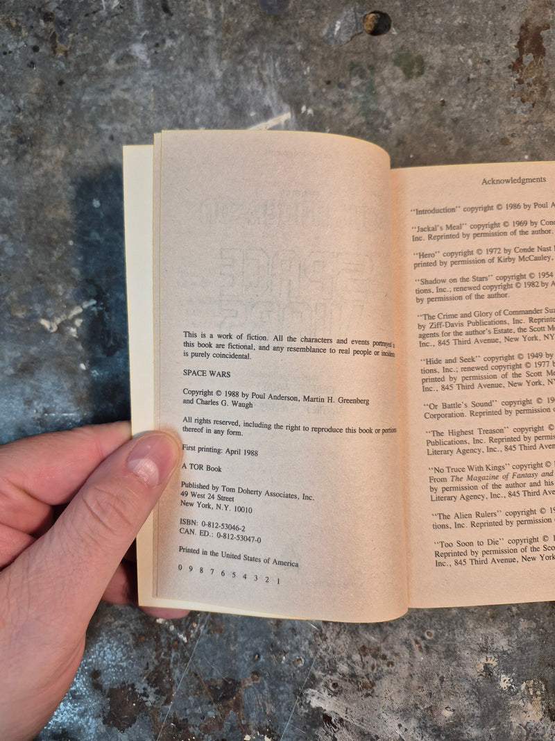 Poul Anderson: Space Wars - Charles Waugh & Martin H. Greenberg (editor)