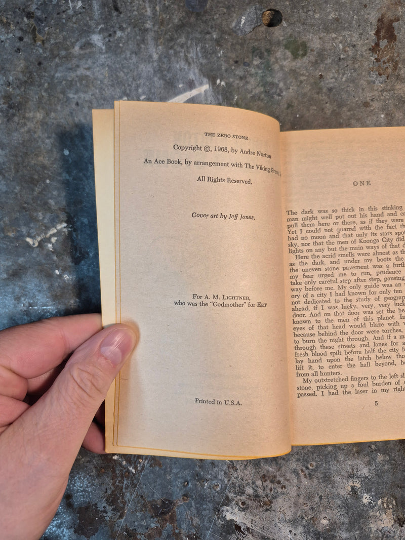 The Zero Stone - Andre Norton