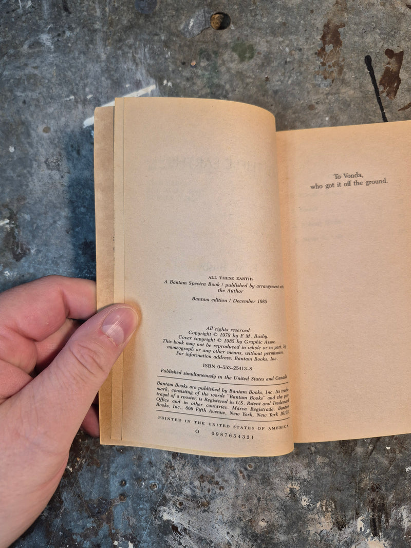 All These Earths - F. M. Busby