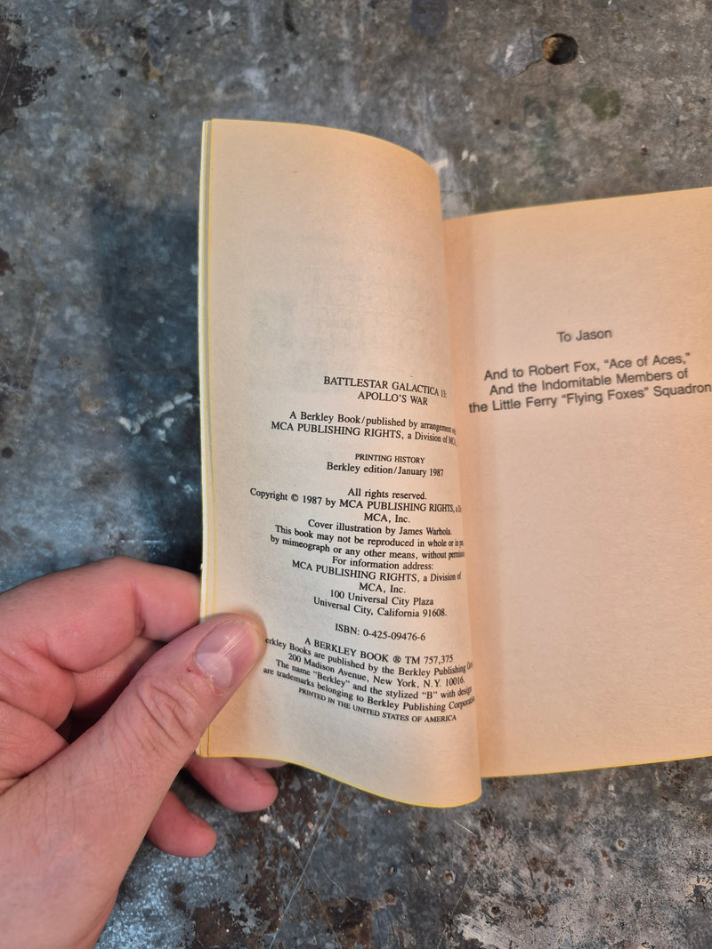 Battlestar Galactica 13: Apollo's War - Glen A. Larson & Robert Thurston