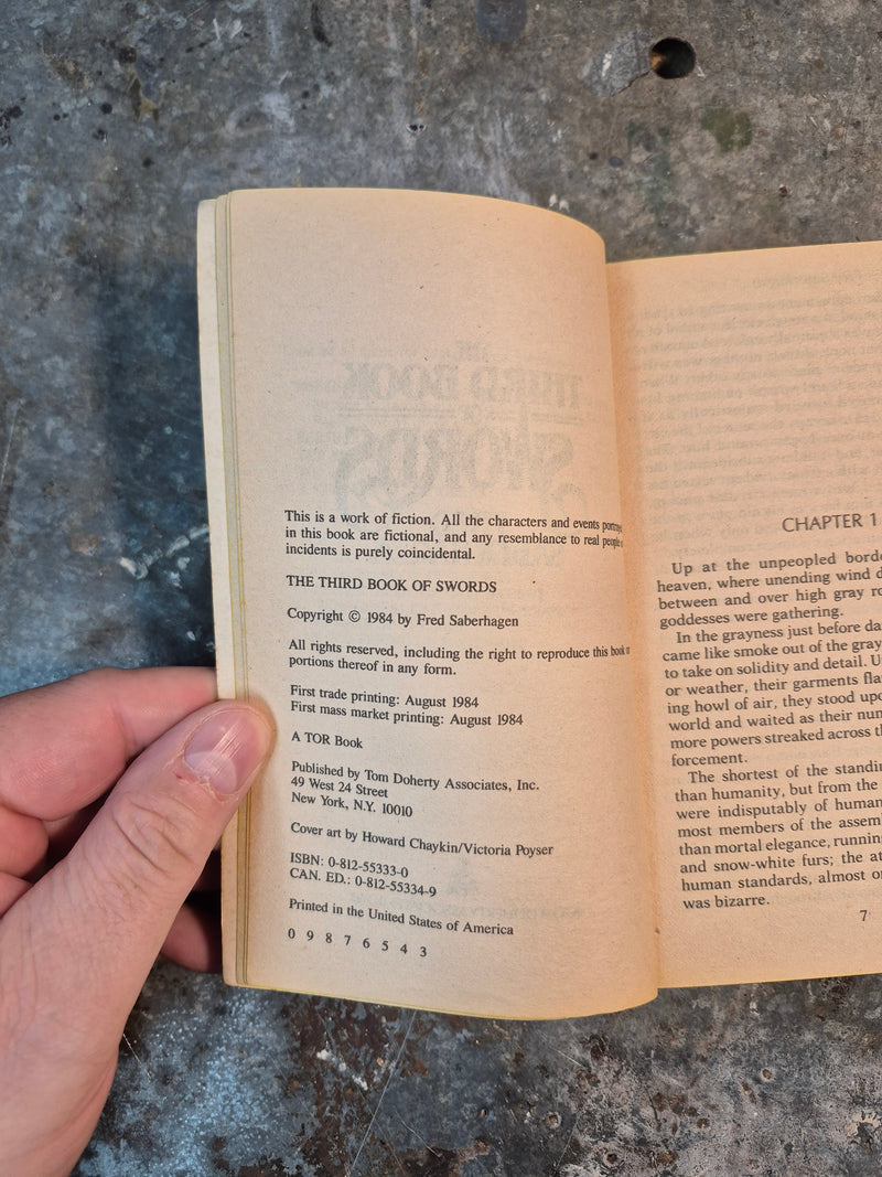 The Third Book Of Swords - Fred Saberhagen
