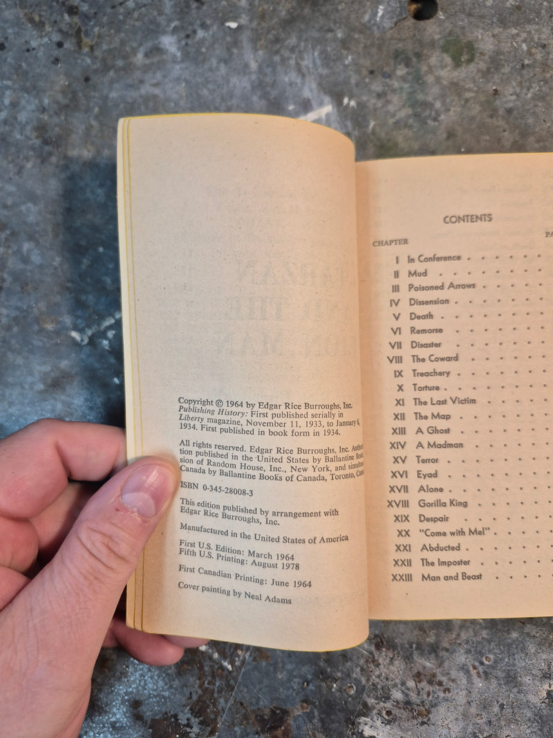 Tarzan And The Lion Man - Edgar Rice Burroughs