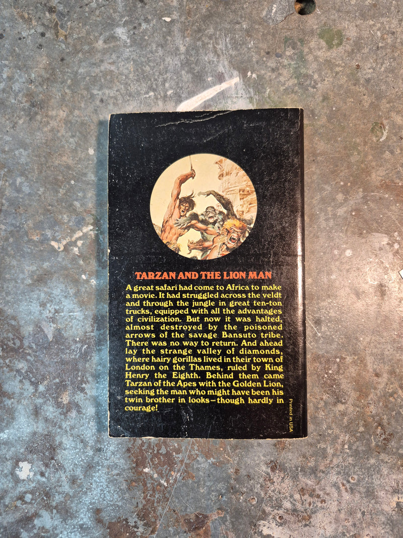 Tarzan And The Lion Man - Edgar Rice Burroughs