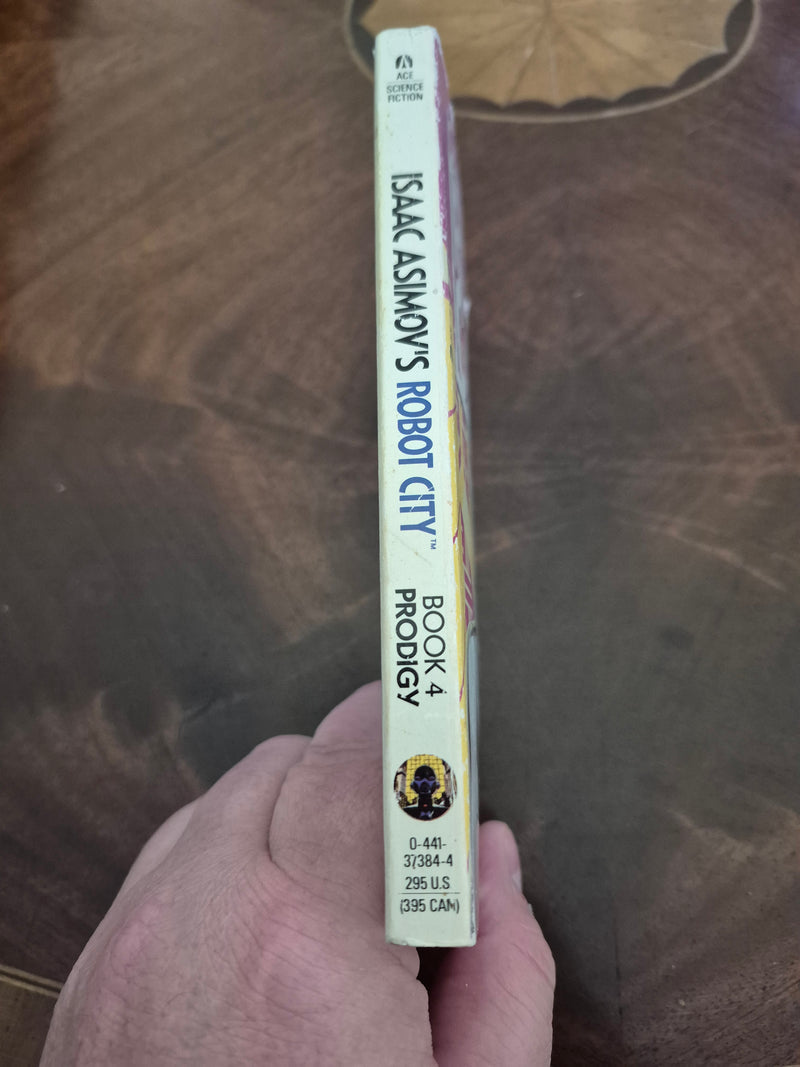 Isaac Asimov's Robot City Book 4: Prodigy - Byron Cover