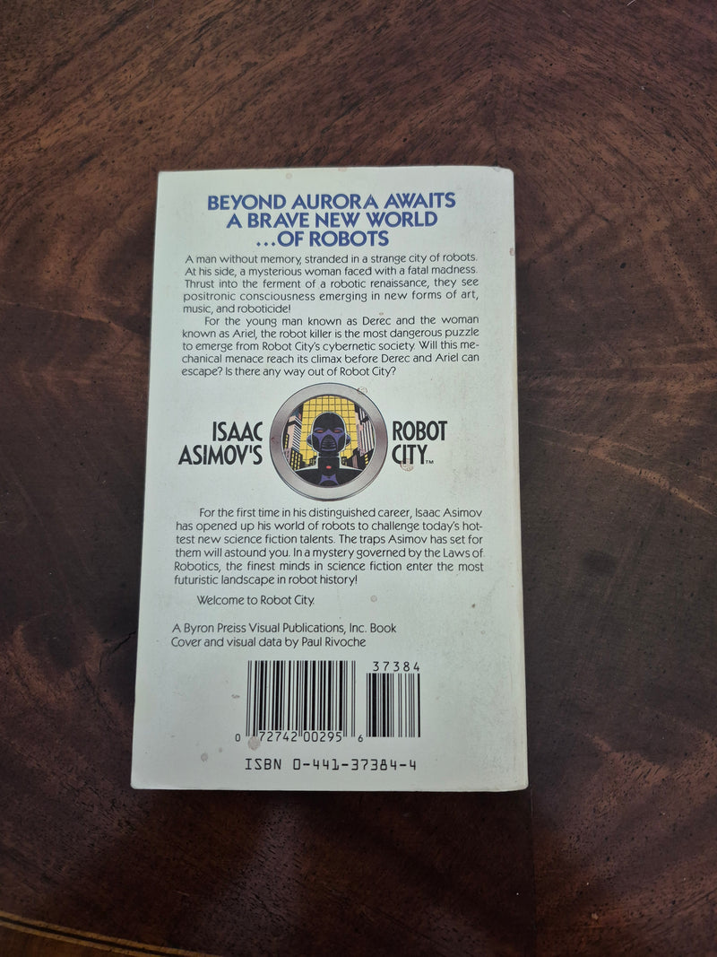 Isaac Asimov's Robot City Book 4: Prodigy - Byron Cover
