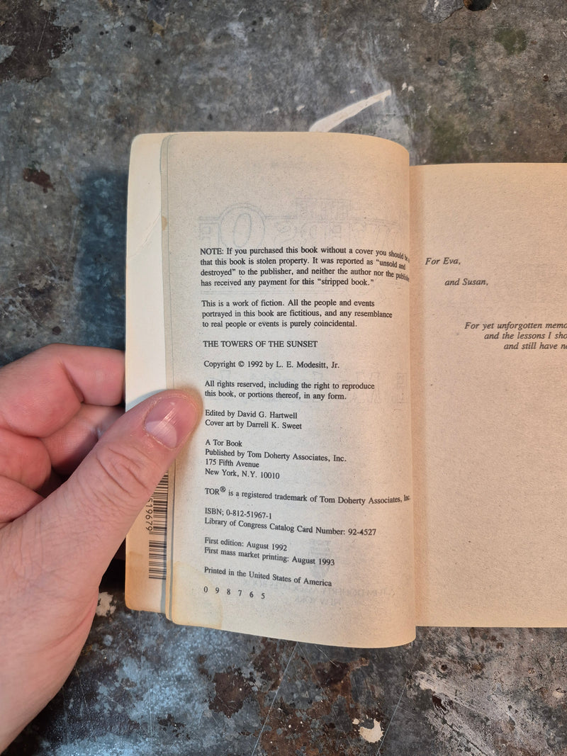The Towers Of The Sunset - L. E. Modesitt Jr.