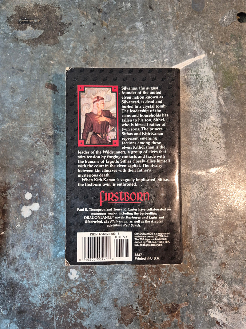 The Elven Nations Trilogy Volume One: Firstborn - Paul B. Thompson & Tonya R. Carter