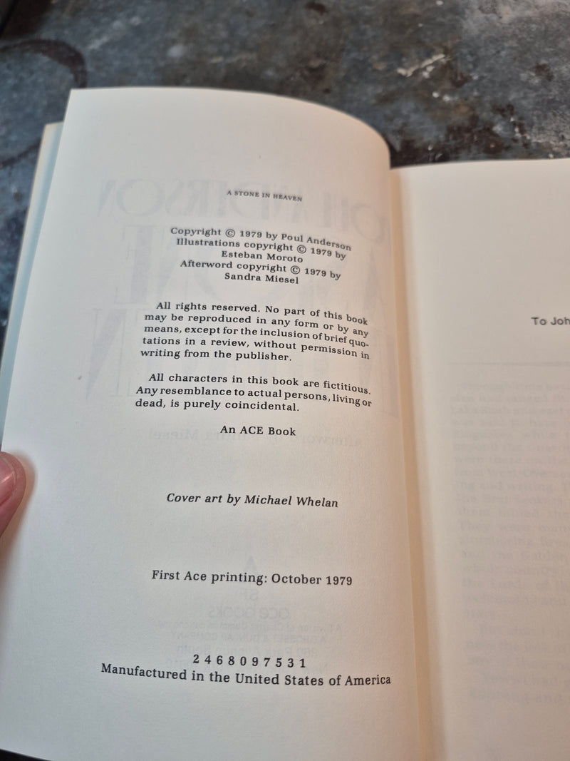 A Stone In Heaven - Poul Anderson