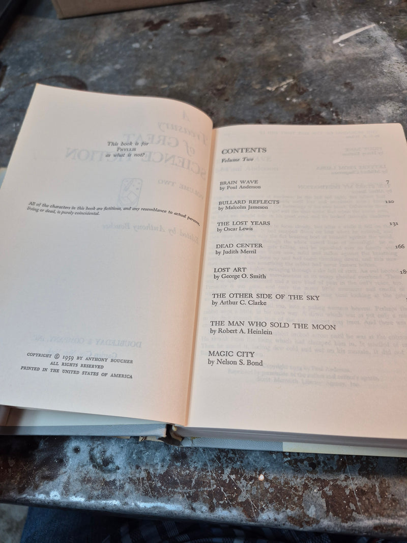 A Treasury Of Great Science Fiction: Volume 2 - Anthony Boucher (editor)