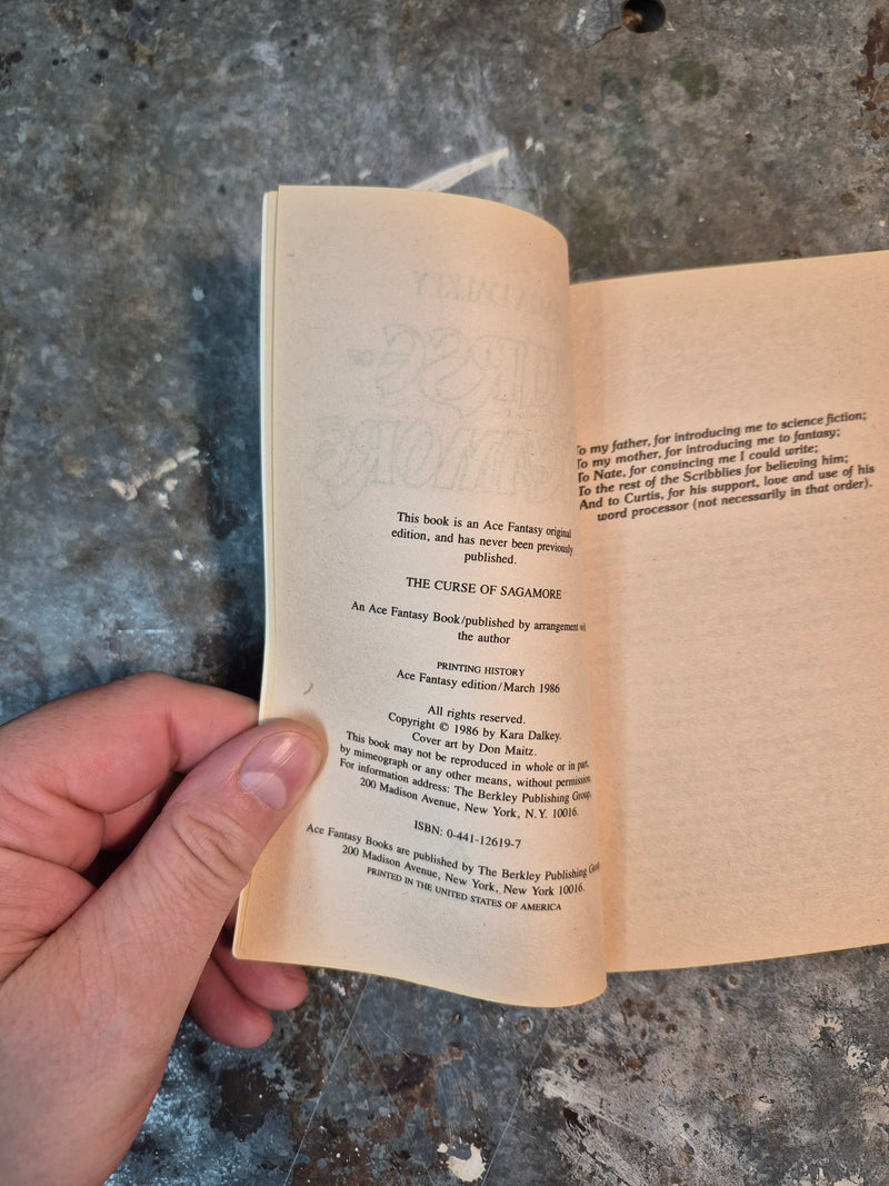 The Curse Of Sagamore - Kara Dalkey