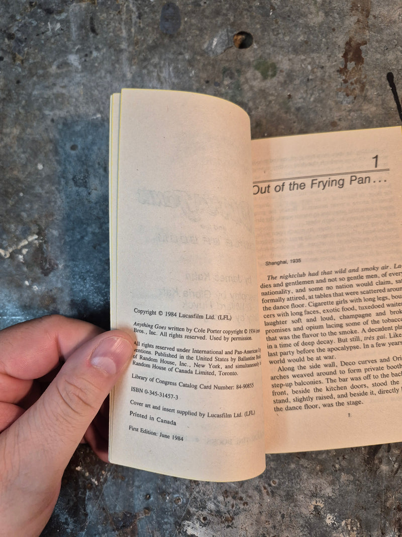 Indiana Jones And The Temple Of Doom - James Kahn