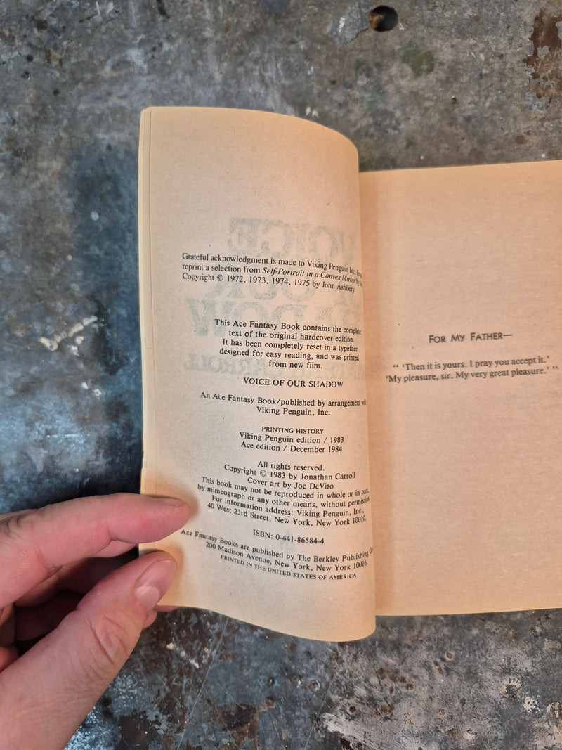 Voice Of Our Shadow - Jonathan Carroll