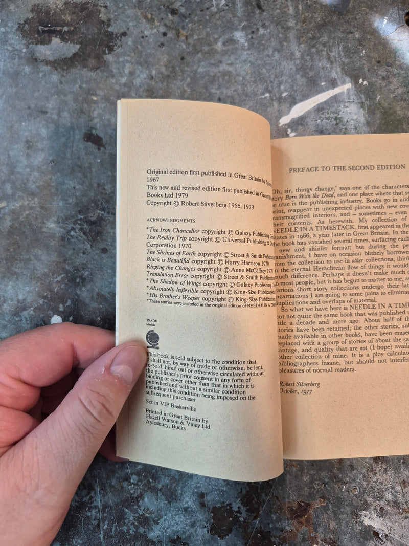 Needle In A Timestack - Robert Silverberg