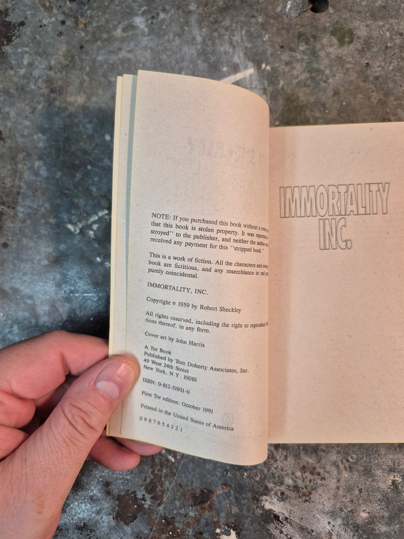 Immortality Inc. - Robert Sheckley