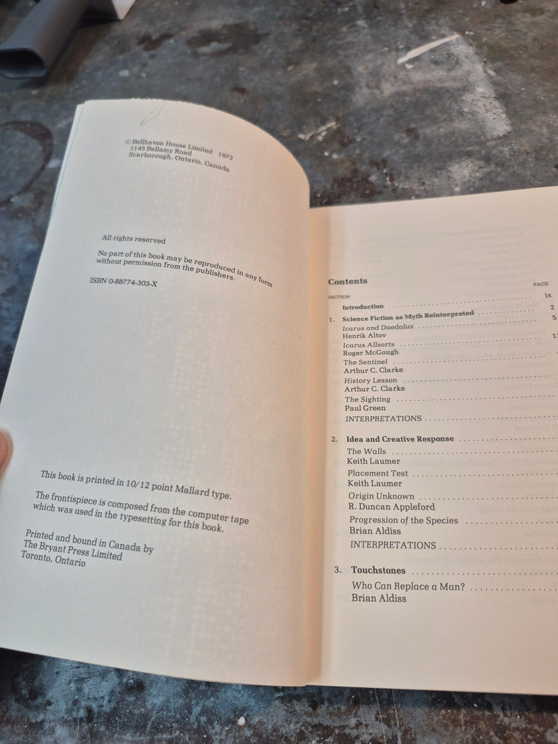 SF: Inventing The Future - R. Duncan Appleford (editor)