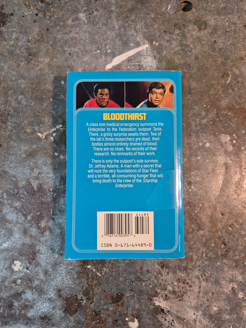 Star Trek 37: Bloodthirst - J. M. Dillard