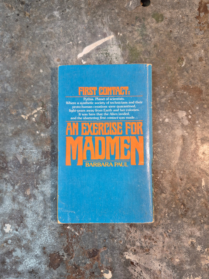 An Exercise For Madmen - Barbara Paul