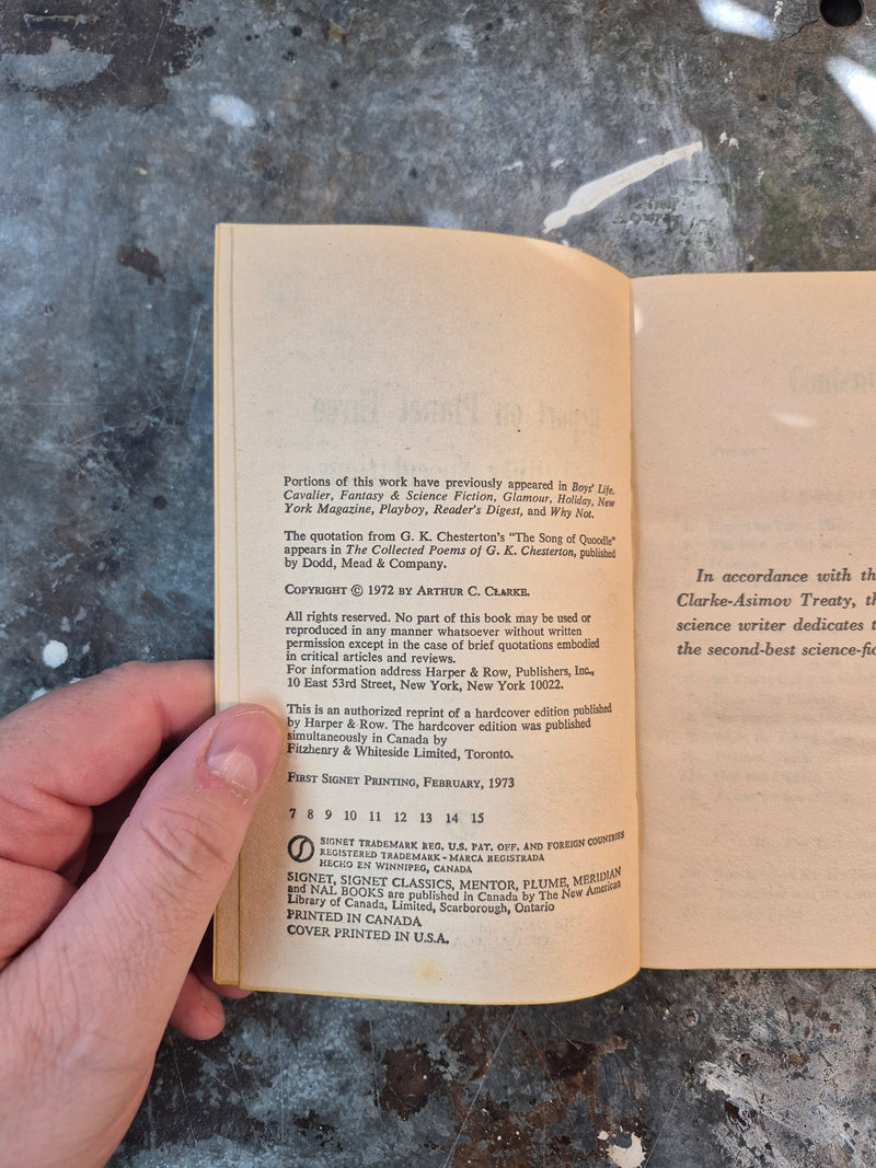 Report On Planet Three - Arthur C. Clarke