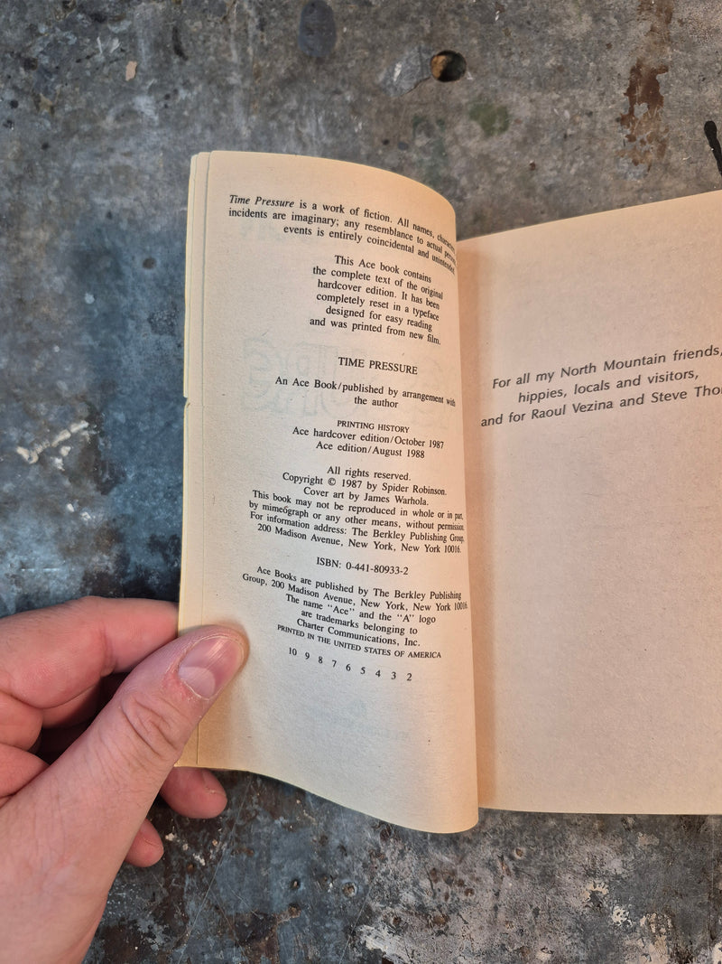 Time Pressure - Spider Robinson