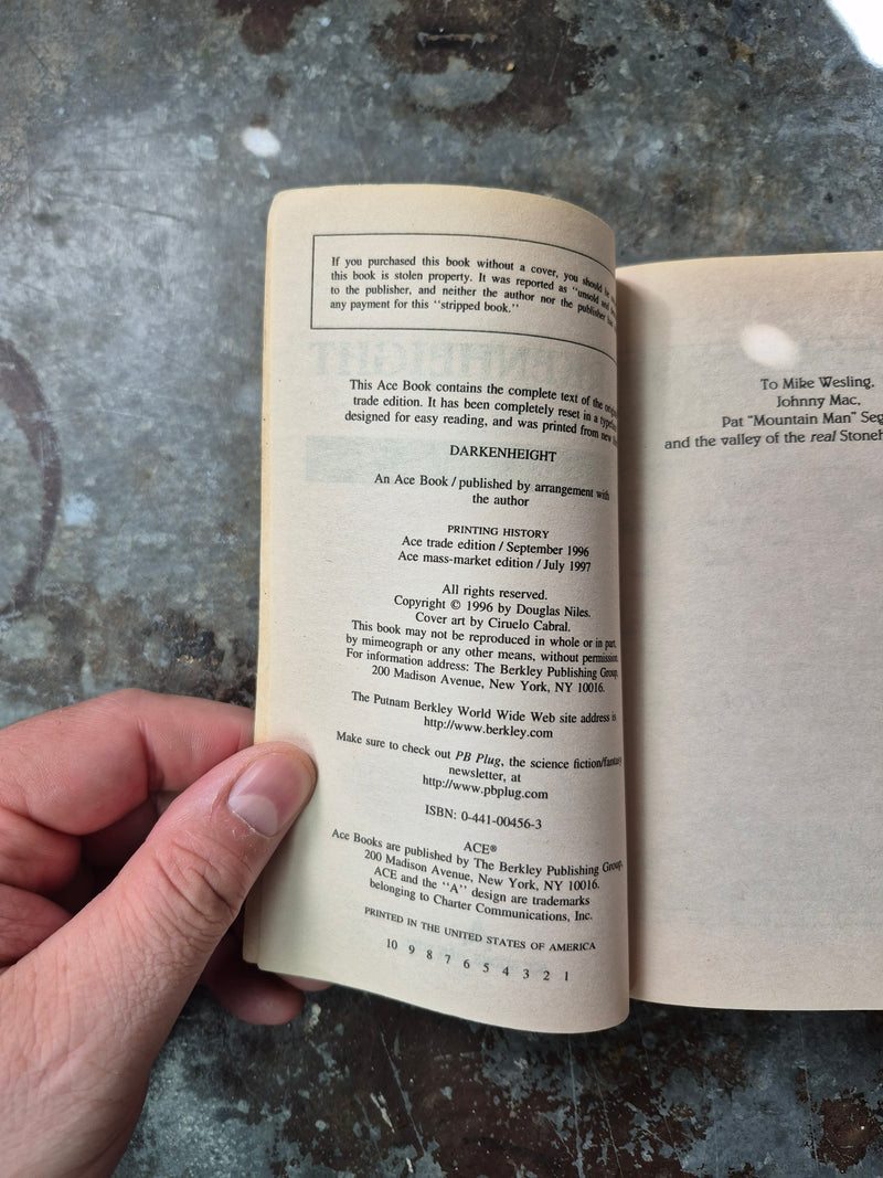 The Watershed Trilogy Book Two: Darkenheight - Douglas Niles