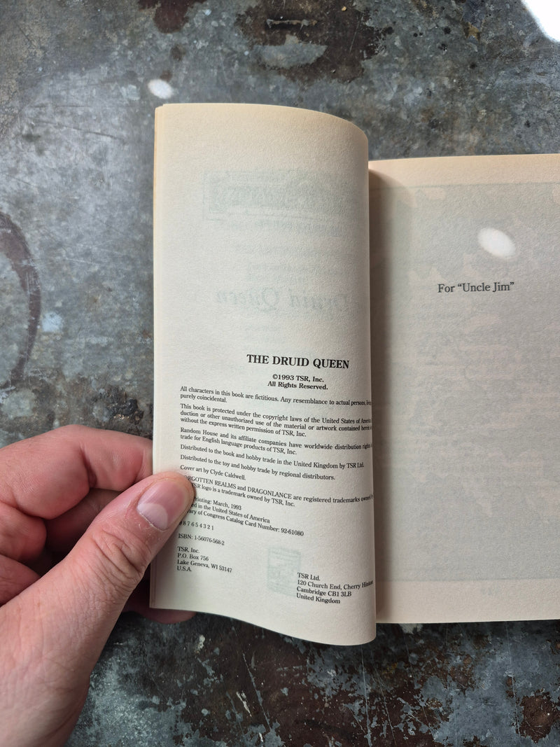 Forgotten Realms The Druidhome Trilogy Book Three: The Druid Queen - Douglas Niles