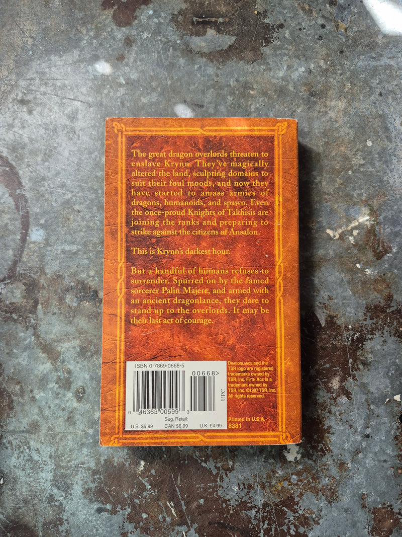 DragonLance Fifth Age: The Day Of The Tempest - Jean Rabe