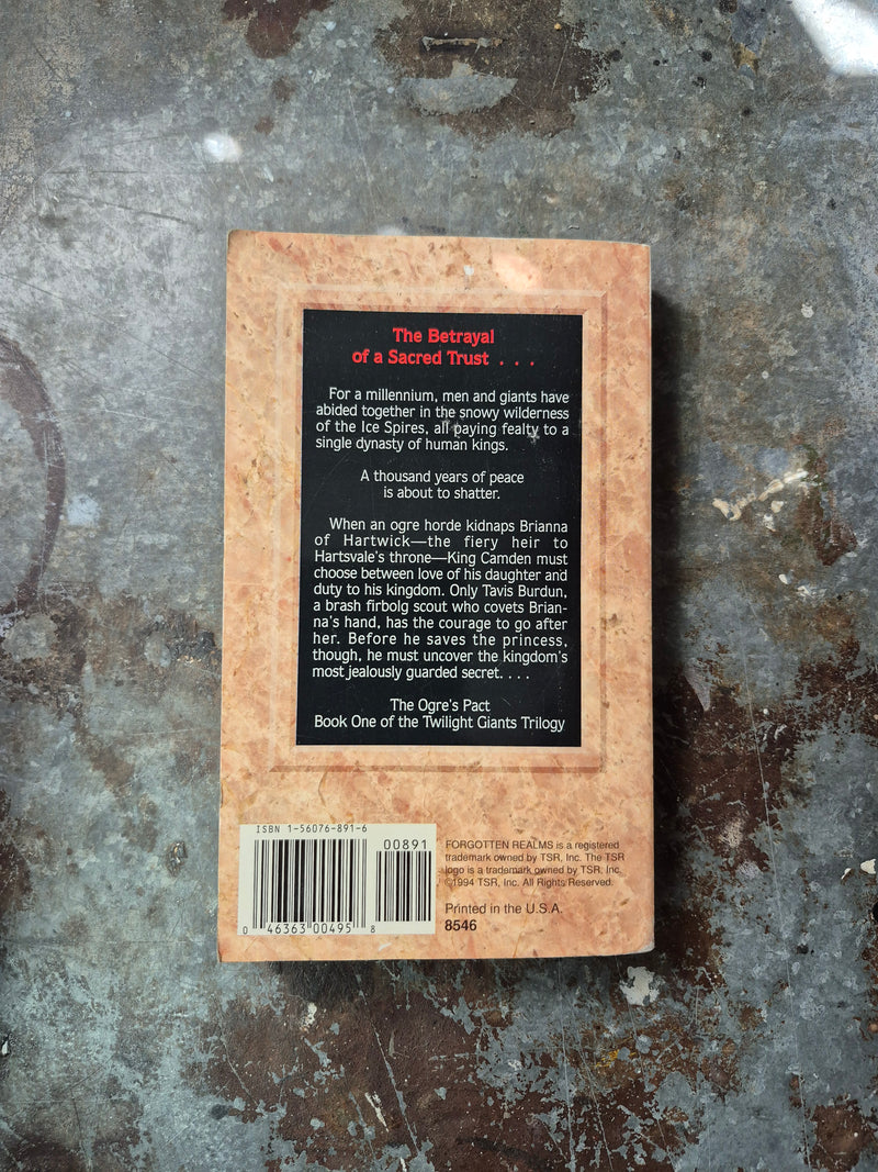 Forgotten Realms The Twilight Giants One: The Ogre's Pact - Troy Denning