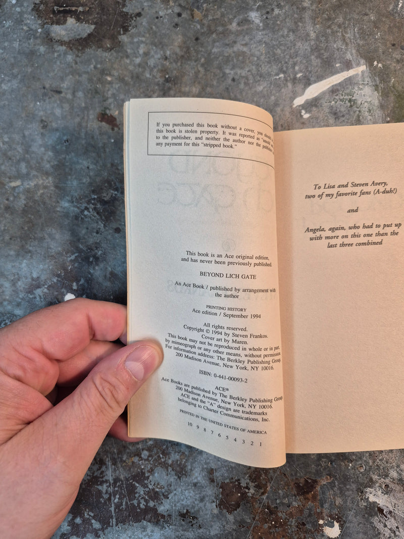 Beyond Lich Gate - Steven Frankos